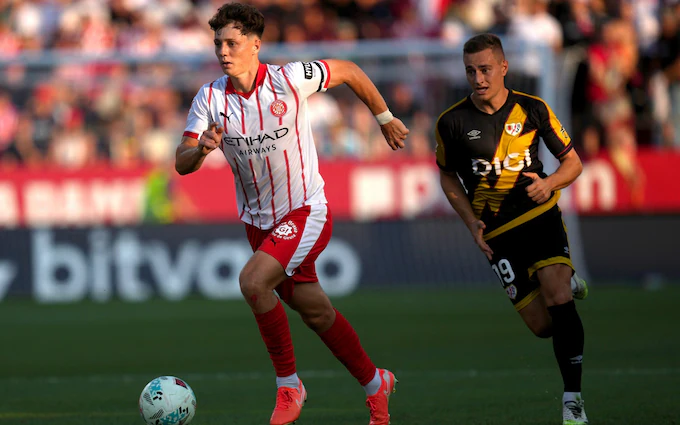 Girona defender Ladislav Krejci playing in La Liga last season