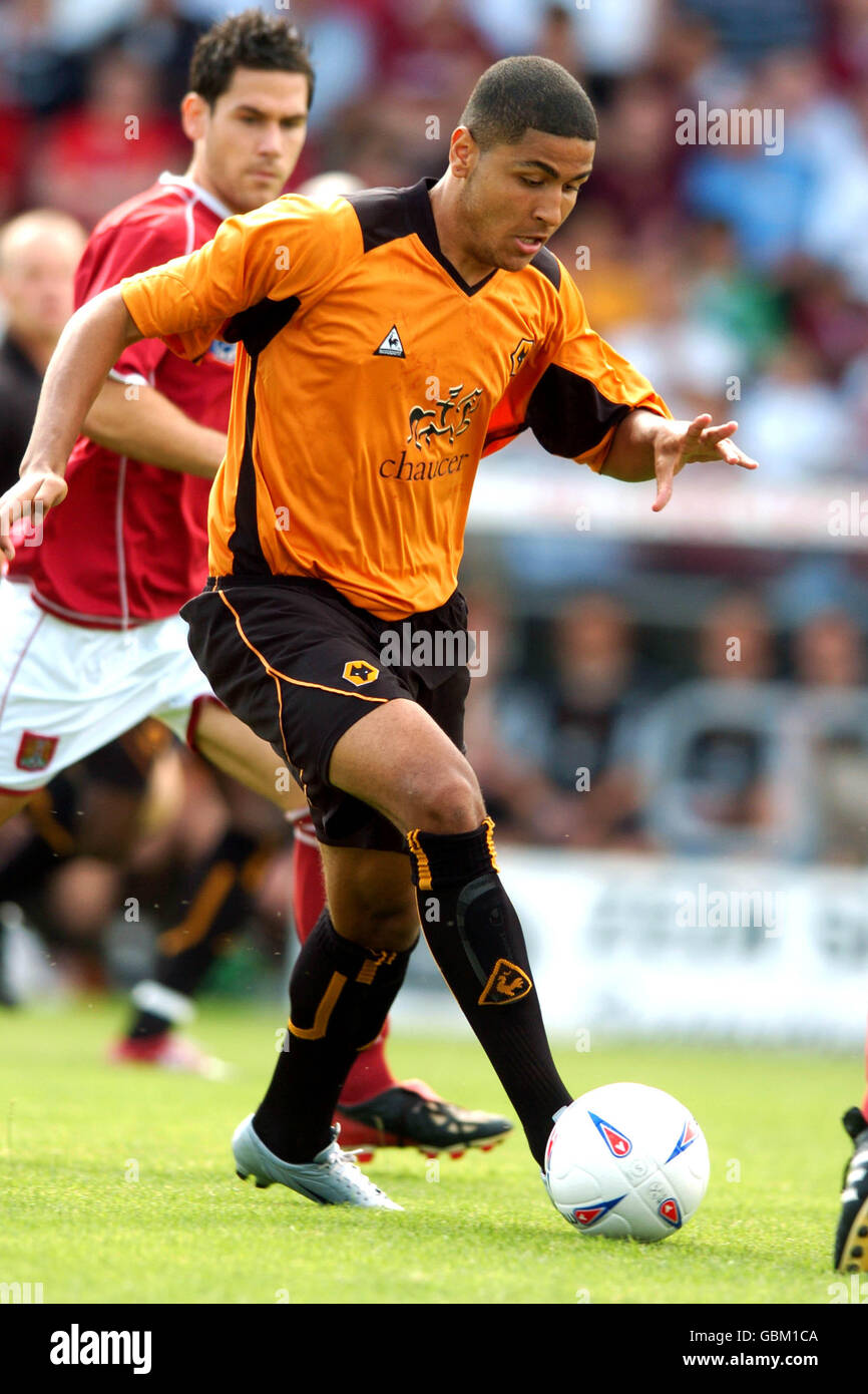 soccer-friendly-northampton-town-v-wolverhampton-wanderers-leon-clarke-GBM1CA.jpg